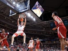 Arizona vence a Arkansas por 21 en el Torneo Sweet 16 de la NCAA