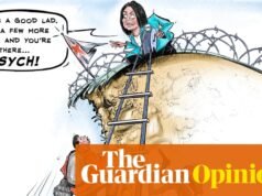 Samuel Ojo sobre las reformas migratorias de Shabana Mahmood – caricatura