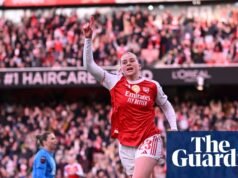 El rápido hat-trick de Alessia Russo hunde al Tottenham y envía al Arsenal segundo en la WSL | Superliga femenina