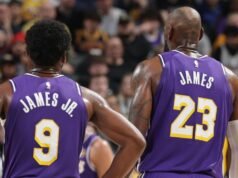 LeBron y Bronny James se convierten en el primer dúo de padre e hijo en registrar asistencia mutua