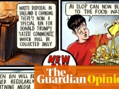 Ben Jennings sobre los cambios en la recogida de basura en Inglaterra – caricatura