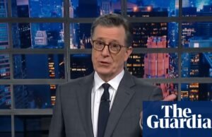 Stephen Colbert sobre la selección del DHS, Markwayne Mullin: ‘Solía ser muy estúpido y estaba muy enojado por eso’ | Resumen de televisión nocturna