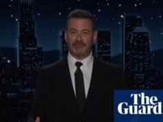Jimmy Kimmel sobre la campaña de integridad electoral de Trump: ‘Como Bill Cosby diciéndote que cuidará tu bebida por ti’ | Resumen de televisión nocturna
