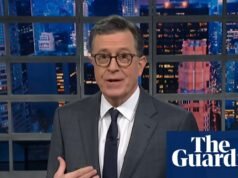 Stephen Colbert sobre el doble discurso republicano a favor de la guerra de Irán: “Una guerra que recibió un diccionario de sinónimos para Navidad” | Resumen de televisión nocturna