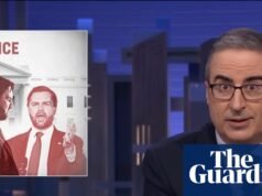 John Oliver sobre JD Vance: “Se ha convertido en el arquetipo del troll conservador hiperonline” | Jean-Olivier