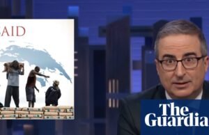 John Oliver sobre el desmantelamiento de USAID por parte de Trump: ‘Lo que esta administración ha hecho es más que cruel’ | Jean-Olivier