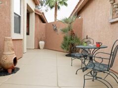 Un patio de estuco es el estilo perfecto para los amantes de la estética rural y mediterránea.