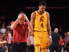 Chad Baker-Mazara deja la USC la semana pasada mientras los Trojans intentan poner fin a su mala racha y avanzar al Torneo de la NCAA