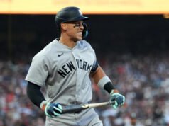 Aaron Judge se convierte en el primer MVP reinante en mostrar su sombrero dorado en la apertura de la temporada