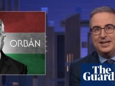 John Oliver sobre el amor de Maga por Viktor Orbán: “Para ellos, Orbán es un modelo a seguir” | Jean-Olivier
