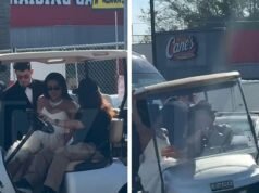 El carrito de golf Oscar de Nick Jonas y Priyanka Chopra está casi terminado