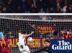 Fútbol europeo: la remontada tardía de la Roma mantiene a la Juventus en la búsqueda de los cuatro primeros | fútbol de clubes europeos