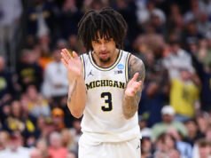 En Michigan, el transferido de la UNC, Elliot Cadeau, encontró confianza con Dusty May y corrió con él hasta la Final Four.