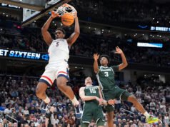 UConn se defiende de Michigan State en un thriller y prepara un enfrentamiento de Elite 8 con Duke