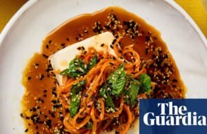 Receta vegana de Meera Sodha de tofu sedoso con clementina y semillas de sésamo | Verduras