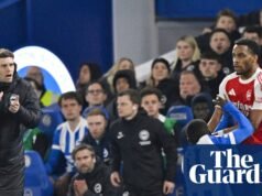 “Sólo un equipo intentó jugar”: Hürzeler ataca al Arsenal tras la victoria del Brighton | Brighton y Hove Albion