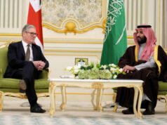 El Primer Ministro del Reino Unido habla con el Príncipe Heredero de Arabia Saudita y con los líderes de Medio Oriente de Francia, Alemania e Italia