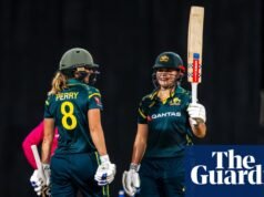 Georgia Voll detona una tonelada rápida mientras Australia arrasa en la serie T20 de las Indias Occidentales | Equipo australiano de cricket femenino