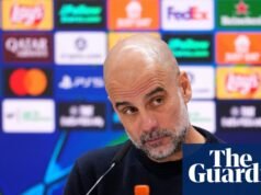 ‘Cada vez que pierdo, boom’: Guardiola ofrece una enérgica defensa de las tácticas del City | ciudad de manchester