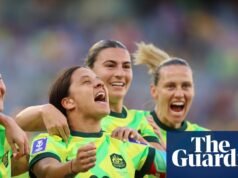 El cabezazo de Sam Kerr le da a Matildas la victoria sobre Filipinas en el primer partido de la Copa Asiática Femenina | Copa Asiática femenina 2026