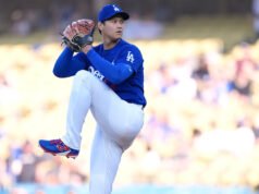 Shohei Ohtani poncha a 11 Angelinos, pero tropieza al final del último inicio del entrenamiento de primavera