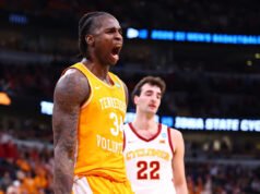 Tennessee se aleja del estado de Iowa, con escasez de personal, para alcanzar el tercer Elite Eight consecutivo