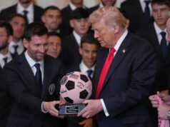 Lionel Messi e Inter Miami visitan la Casa Blanca para celebrar el campeonato de la Copa MLS 2025