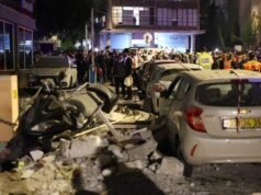 Dos muertos en ataque con misiles iraníes a Israel