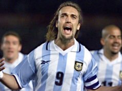 A 77 días del Mundial: Gabriel Batistuta y la magia del 21 de junio