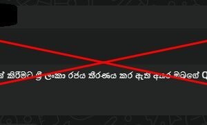 Las publicaciones comparten el sitio de registro de impostores mientras Sri Lanka raciona la gasolina