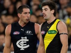 Noticias de la AFL 2026 | Resultado de Carlton Blues vs Richmond Tigers, vídeo, momentos destacados; Jonty Faull coqueteó con Jacob Weitering; fue suspendido por un partido