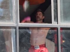 Joshua Jackson entrena sin camiseta en un gimnasio de boxeo de Los Ángeles, en vídeo