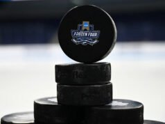 Frozen Four 2026: cuadro del torneo de hockey masculino de la NCAA, calendario completo, equipos, regiones, TV