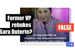 Exvicepresidente filipino objeto de citación inventada por vuelos a trabajadores extranjeros afectados por la guerra de Irán
