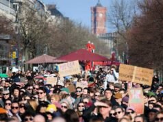 Miles de personas se manifiestan en Berlín contra la violencia sexual en línea y los deepfakes