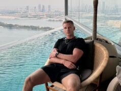 Los británicos de buen humor a pesar de los ataques con misiles en Dubai