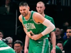 El pívot de los Celtics, Nikola Vučević, se sometió a una cirugía por una fractura en el dedo anular y será reevaluado en 3-4 semanas