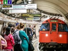 El metro criminal: Los delitos cometidos en la red del metro de Londres han aumentado un 46% desde la pandemia