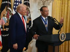 El presidente Donald Trump apoya a Tiger Woods después del accidente automovilístico: “Está pasando por un momento difícil”