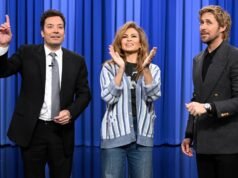 Eva Mendes reacciona tras la serenata de cumpleaños de Ryan Gosling