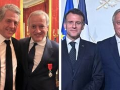 El presidente Emmanuel Macron otorga la Legión de Honor a Dominique Delport