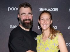 Kylie Kelce responde al rumor de que Jason no cuida a sus hijos