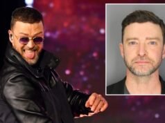 Justin Timberlake demanda para bloquear la publicación del video del arresto por conducir ebrio