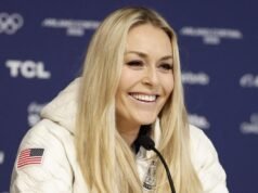 Lindsey Vonn hace dominadas 6 semanas después de una terrible lesión