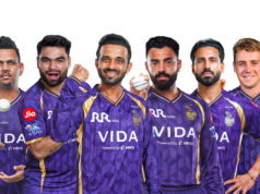Kolkata Knight Riders presenta una nueva camiseta antes de la IPL 2026