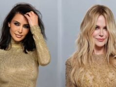 Kim Kardashian y Nicole Kidman iniciaron esta tendencia de vestidos dorados