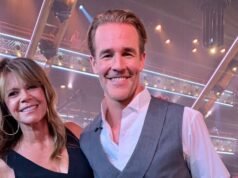 Mary-Margaret Humes continúa la tradición de James Van Der Beek con los niños