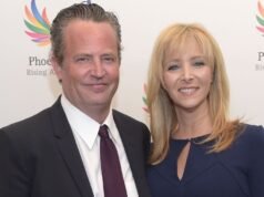 Lisa Kudrow consolada por amigos tras la muerte de Matthew Perry