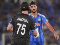 Arshdeep Singh recibió un punto de demérito por lanzar el balón ‘agresivamente’ a Daryl Mitchell