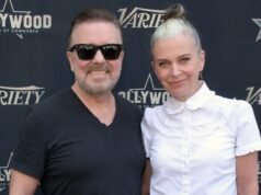 La pareja de Ricky Gervais desde hace mucho tiempo es diagnosticada con cáncer de mama
